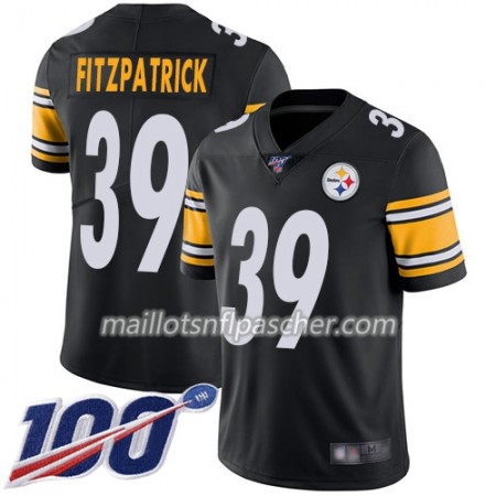 Maillot Pittsburgh Steelers Minkah Fitzpatrick 39 Nike Noir I 100th - Homme